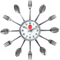 Fork and Spoon Wall Clock