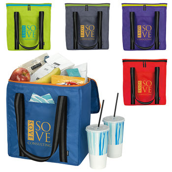 12' x 12" Block-Shaped Large Tote Cooler