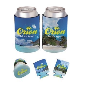 FOAM Collapsible Can Cooler with Full-Color Printing