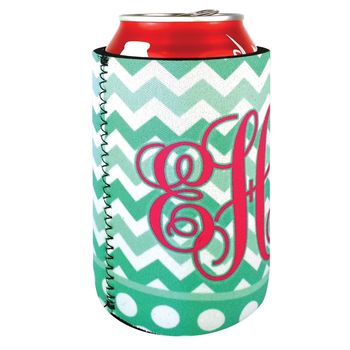 NEOPRENE Collapsible Can Cooler with Full-Color Printing