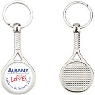 Tennis Racket Keychain with Full Color Printing