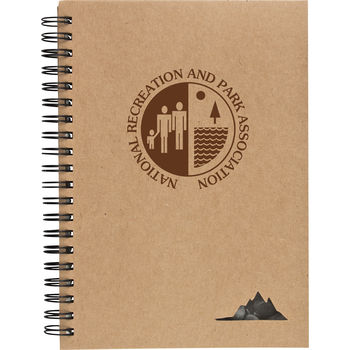 5" x 7" Spiral Eco-Friendly Notebook with Stone Paper that is Waterproof, Tear-Resistant and Won't Smudge 