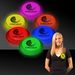 3" Plastic Glow-Stick Circle Badges (Single Use)