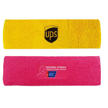 Sports Headband with Full Color Printed Applique (Fastest Ship)