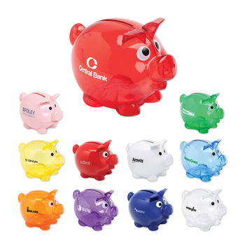 Small 4"  Piggy Bank