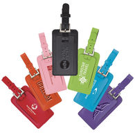 Bonded Leather Luggage Tag