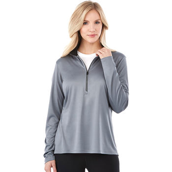 Quick Ship LADIES' Tech Wicking Pullover - BUDGET