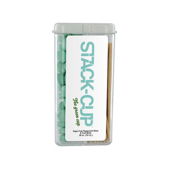Mints and Tooth Picks in Flip-Top Container with Full-Color Imprint