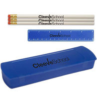 Back-To-School Kit Includes 6 Pencils and a Ruler