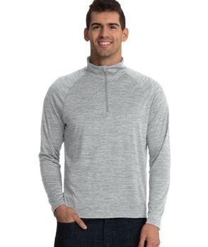 Charles River&reg; Men's Space Dye Performance Pullover