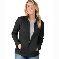 Charles River® Ladies' Breathe Through, Layering Rib Knit Full-Zip Jacket