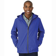 Charles River® Adult Pack 'N Go Full-Zip Jacket with Reflective Trim on Zipper