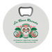 Round Bottle Opener Coaster