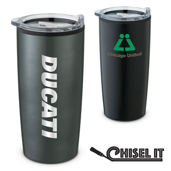 17 oz Stainless Steel Tumbler with Plastic Liner