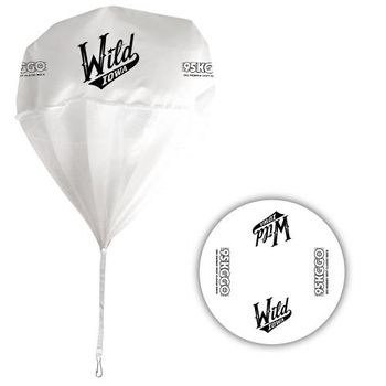 Mini Prize-Drop Parachute "floats" Your Coupon or Promotional Message Down to your Audience