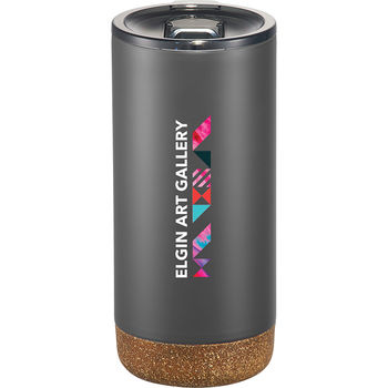 16 oz Hot/Cold Vacuum Insulated Tumbler with Skid-Proof Cork Base - BEST
