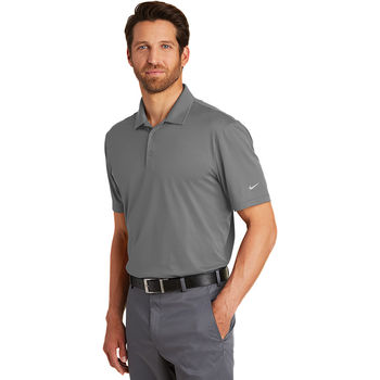 Nike&reg; Men's Wicking Polo Shirt with Subtle Grid-Like Texture