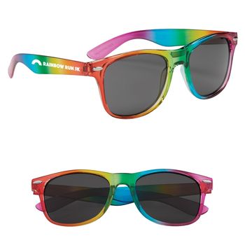 Sunglasses with Rainbow Frames