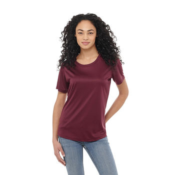 Quick Ship Ladies' Retail-Inspired Micro-Poly Wicking T-Shirt - BETTER