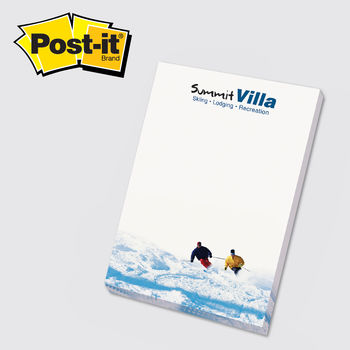 Post-it® Notes - 4" x 6" - 25 Sheet with Full Color Printing