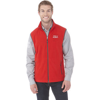 Quick Ship Men's Microfleece Vest - BUDGET