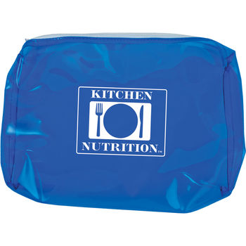 8" x 5.5" Translucent PVC Zippered Pouch