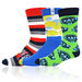 Pantone Color-Matched Athletic Sock with All-Over Knit-In Design - Overseas 