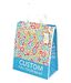 13.75" x 15.75"  Laminated Grocery Tote with All-Over Full Color Printing (Longer Ship)