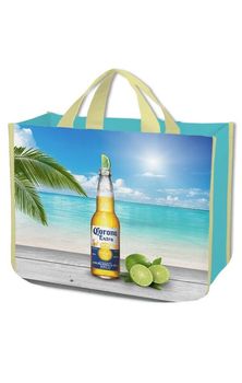 16" x 14.5" Laminated Tradeshow Tote with All-Over Full Color Printing (Longer Ship)