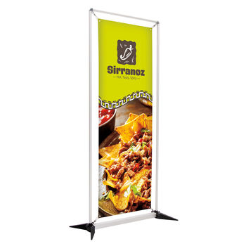 23.5" x 67" VINYL Banner in Frame (Double Sided)