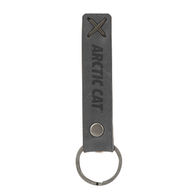 Leather Riveted Keychain