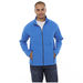 Quick Ship MEN'S Full-Zip Microfleece with Retail Inspired Contrast Stitching and Thumb Grabs - GOOD