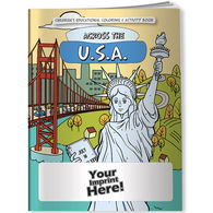 Across the US (State Capitals) Coloring & Activity Book