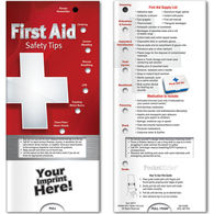 First Aid Safety Tips Pocket Slider Info Card