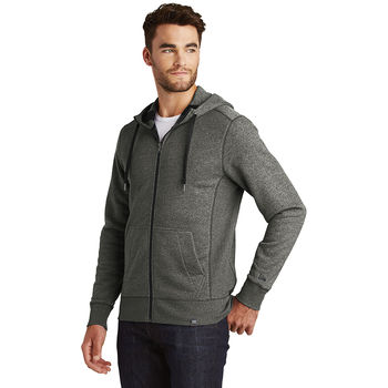 New Era&reg; Mens Ultra Comfortable French Terry Full-Zip Hoodie