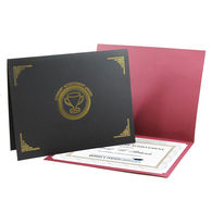 Classic Linen Stock Certificate Folder for BOTH 8