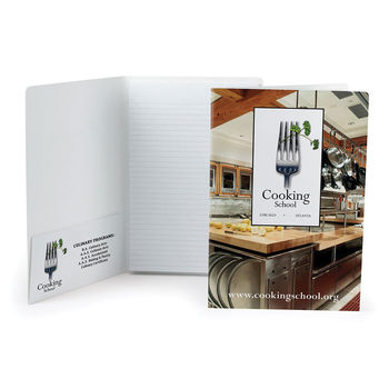 6" x 9" Mini Paper Padfolio with Full Color Printing