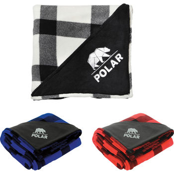 60" x 70" Buffalo Plaid Ultra Plush Throw Blanket