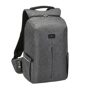 Fully Loaded Backpack with TSA Lock, USB Charger, Bottle Opener, and More! Holds 17" Laptops