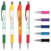 QUICK SHIP Slim Pen with Hatched Grip and Full Color Wrap Around Imprint