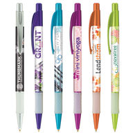 QUICK SHIP Slim Frost Pen with Full Color Wrap Around Imprint