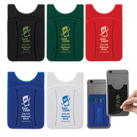 Secure Device-Holding Finger Grip Cell Phone Wallet