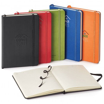 5" x 8" Bound Vinyl Hard-Cover Journal with 192 Lined Pages (NFC Capable)