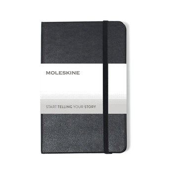 3.5" x 5.5" Moleskine &reg; Hard Cover Ruled Pocket Notebook 