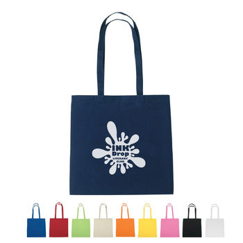 15" x 15" Budget 4 oz Cotton Tote Bag with 30" Handles