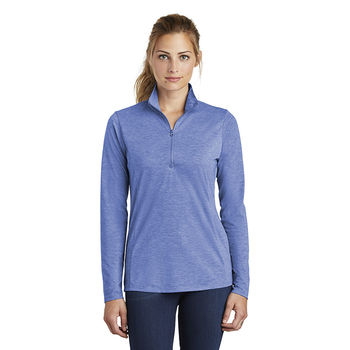 Ladies Tri-Blend Wicking Pullover