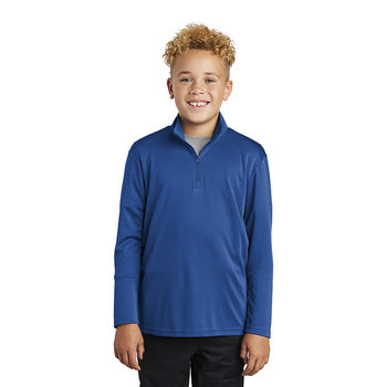 *NEW* Youth 100% Polyester Lightweight Pullover Sweatshirt with Collar - PROMOTIONAL