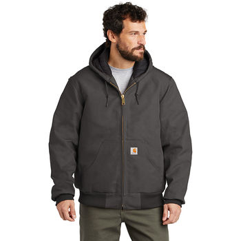 Carhartt&reg; Quilted-Flannel-Lined Duck Active Jacket