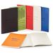 5.5" x 8" Saddle-Stitched Single Meeting Notebook with Soft Cover and 72 Lined, Perforated Sheets 