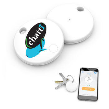 Find Anything Bluetooth Tracker Attaches to Phone, Keys, or Anything
